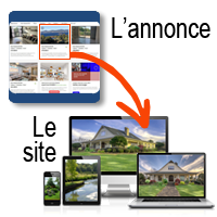 De l'annonce au site